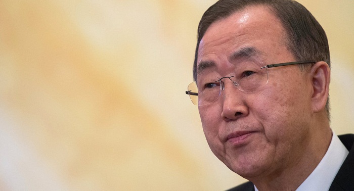 S Korean Parliament Agency says Ban Ki-moon eligible to run for president